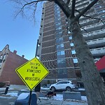 Damaged Sign at 1501 Beacon St