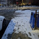 Unshoveled/Icy Sidewalk at 282 Cypress St