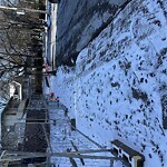 Unshoveled/Icy Sidewalk at 18 Evans Rd