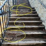 Sidewalk Repair at 31 Station St