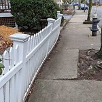 Sidewalk Obstruction at 110 Chestnut St