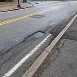 Pothole at 318 Walnut St